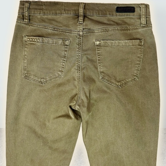 BlankNYC ‘The Great Jones’ Olive Green High-Rise Skinny Jeans Size 26 - Picture 11 of 16
